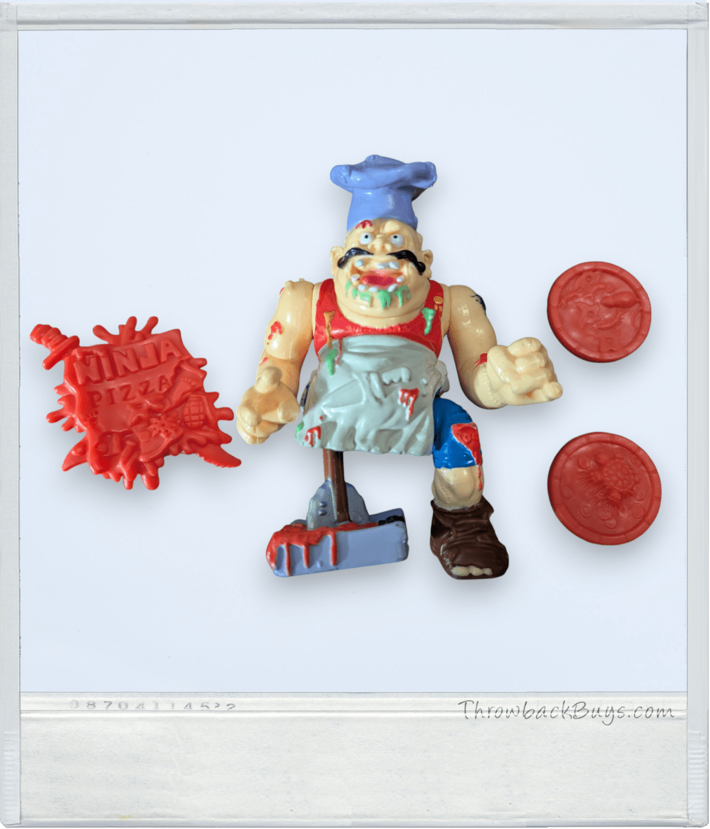 1990 - TMNT Action Figure - Pizzaface (Nearly Complete) - Action Figures & Collectibles - ThrowbackBuys - Slaqr Retro Gaming & Collectibles
