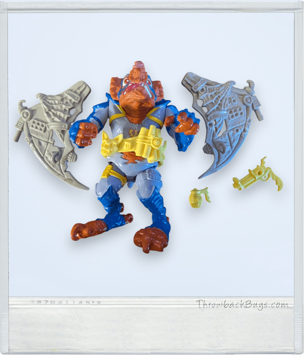 1990 - TMNT Action Figure - Wingnut (Nearly Complete) - Action Figures & Collectibles - ThrowbackBuys - Slaqr Retro Gaming & Collectibles