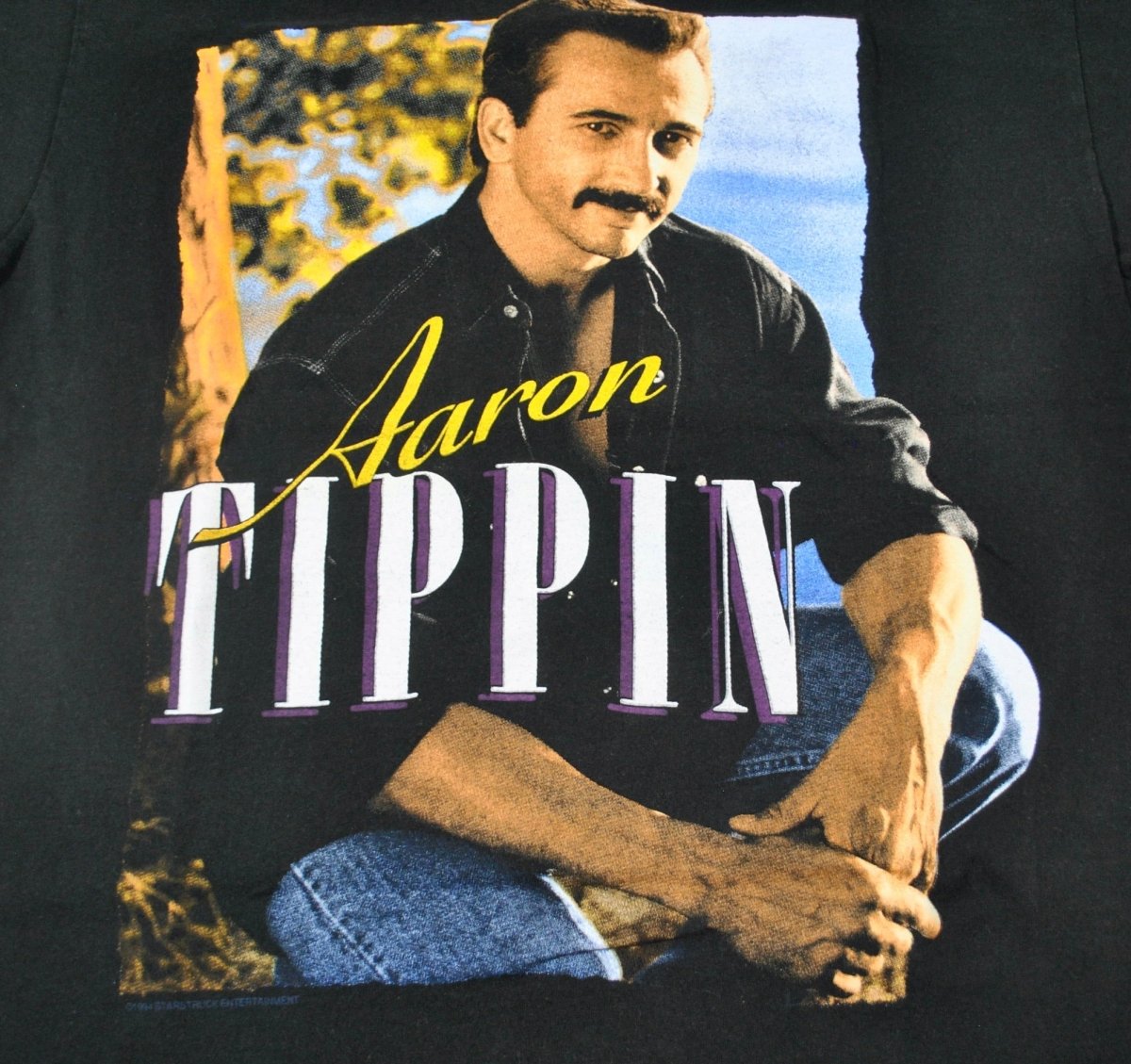 1990s - Aaron Tippin: T-Shirt - Large - T-Shirts - ThrowbackBuys -Yesterday's Attic
