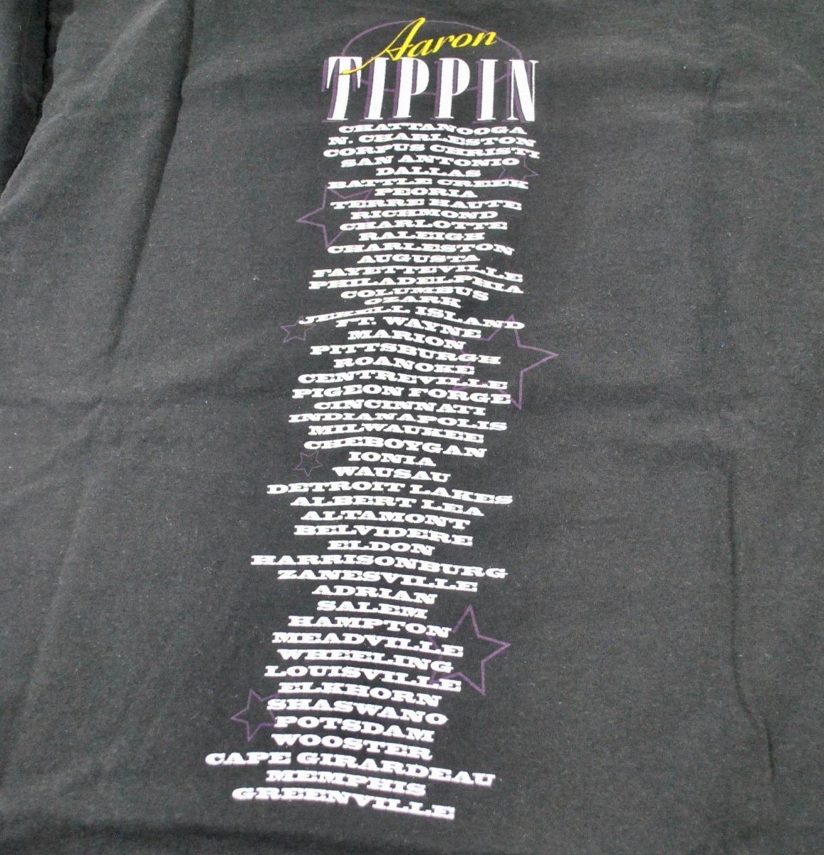 1990s - Aaron Tippin: T-Shirt - Large - T-Shirts - ThrowbackBuys -Yesterday's Attic