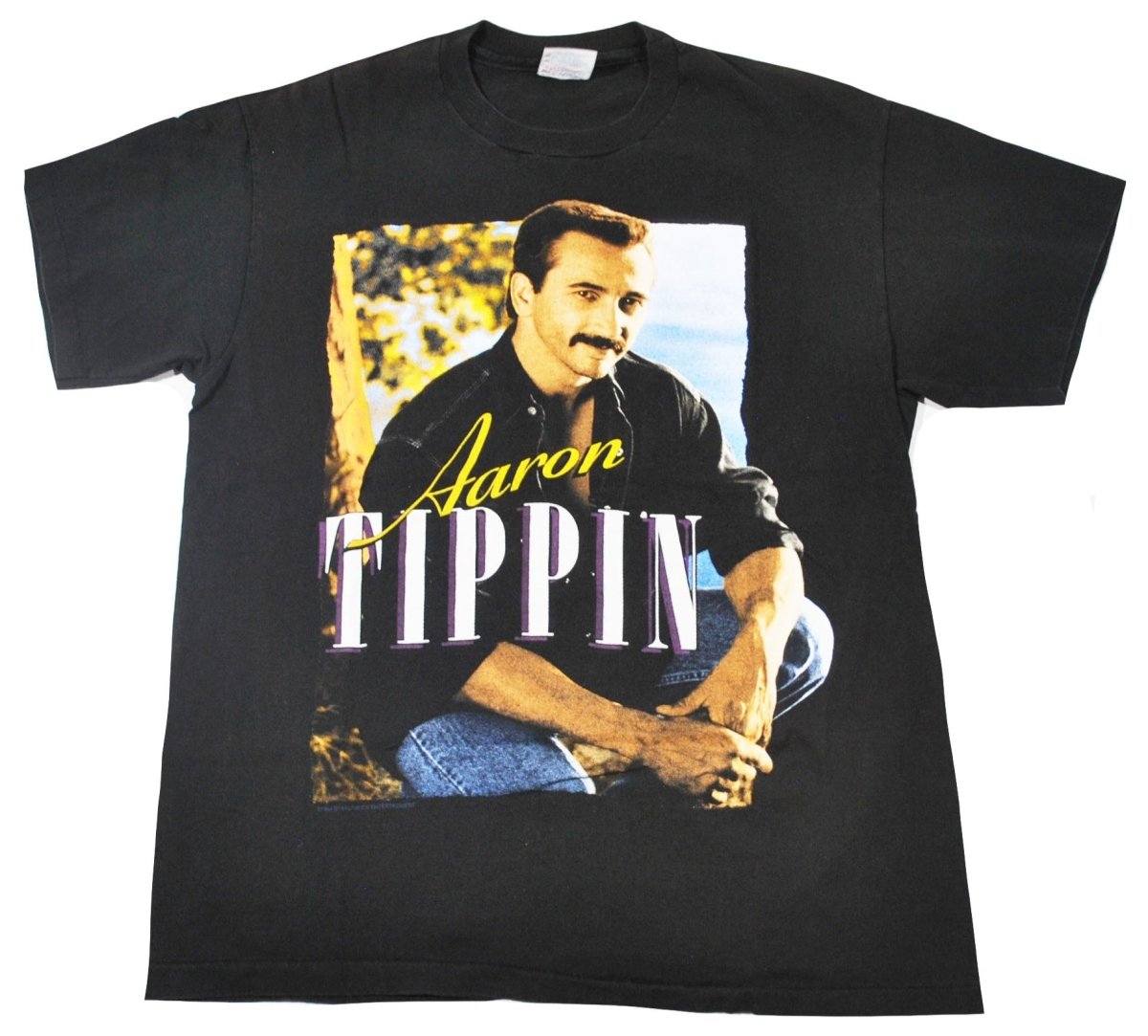 1990s - Aaron Tippin: T-Shirt - Large - T-Shirts - ThrowbackBuys -Yesterday's Attic