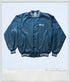 1990s - Auburn Sportswear x Panduit Navy Blue Bomber Jacket Nylon XL - Jackets - ThrowbackBuys - ThrowbackBuys