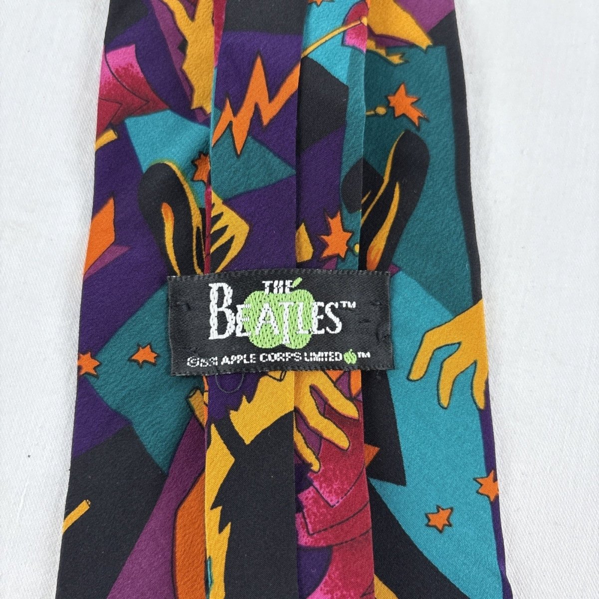1990s - Beatles Drive My Car & Mystery Tour 54” Silk Ties - Accessories - ThrowbackBuys - ResellerDoor