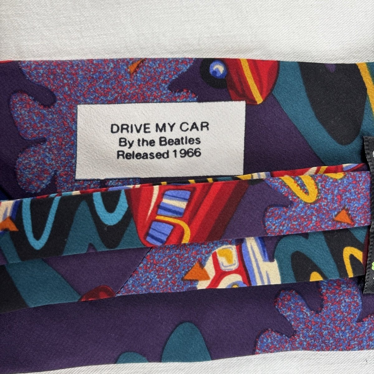 1990s - Beatles Drive My Car & Mystery Tour 54” Silk Ties - Accessories - ThrowbackBuys - ResellerDoor