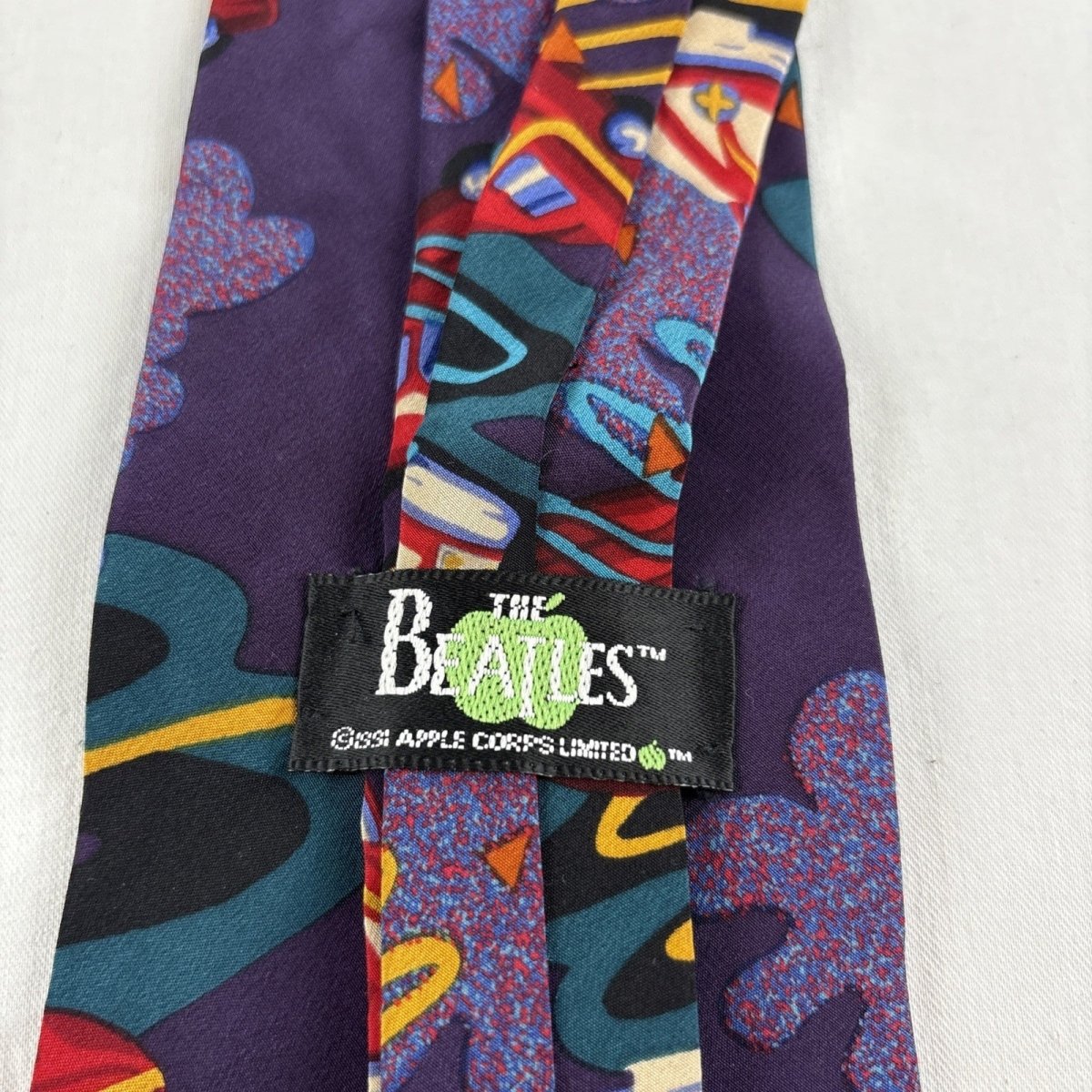 1990s - Beatles Drive My Car & Mystery Tour 54” Silk Ties - Accessories - ThrowbackBuys - ResellerDoor