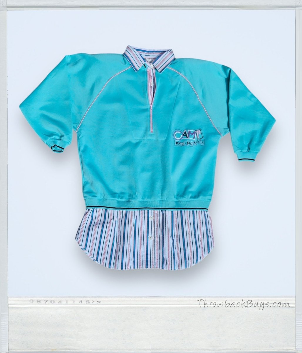 1990s - Camp Bee - Bee Hills Layered Sweater (Medium) - Sweaters - ThrowbackBuys - DollSauceVintage
