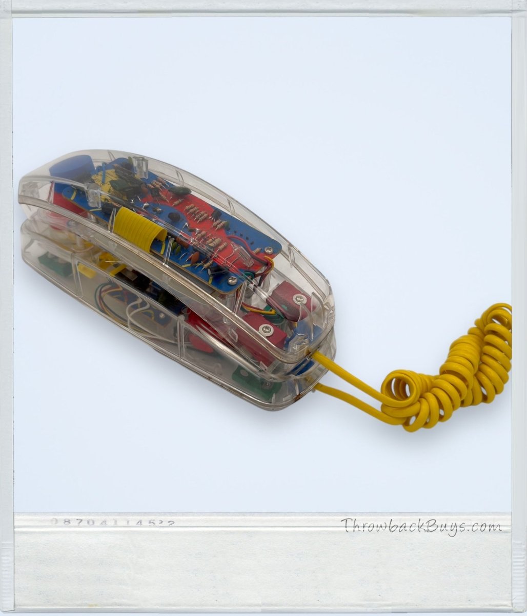 1990s - Conairphone Transparent Light - Up Phone Clear Neon Model SW205 - Corded Phones - ThrowbackBuys - ThrowbackBuys