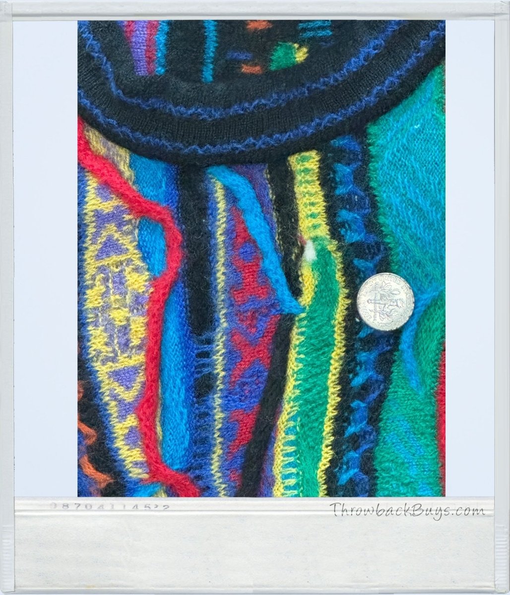 1990s - COOGI Australia Wool Knit Sweater Medium AUTHENTIC - RARE - Sweaters - ThrowbackBuys - ThrowbackBuys