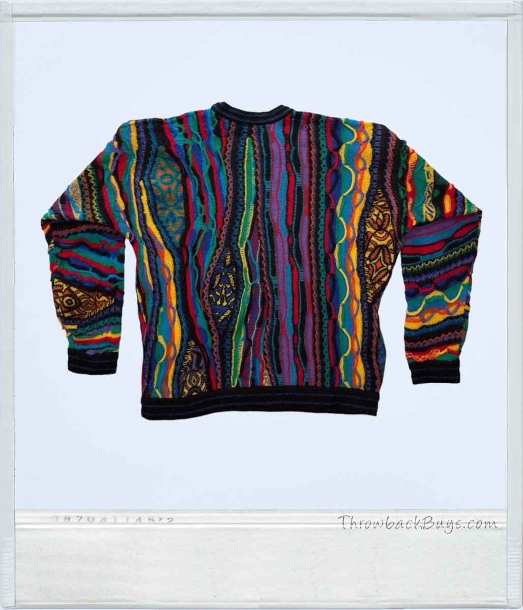 1990s - COOGI Australia Wool Knit Sweater Medium AUTHENTIC - RARE - Sweaters - ThrowbackBuys - ThrowbackBuys
