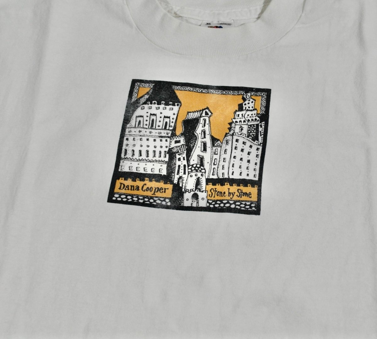 1990s - Dana Cooper: Stone By Stone Unisex Shirt - XL - Shirts - ThrowbackBuys -Yesterday's Attic