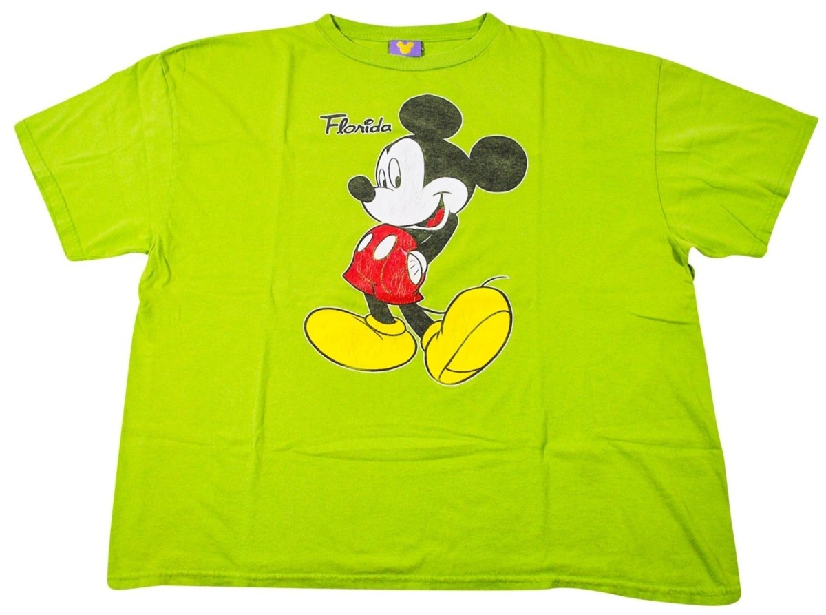 1990s - Disney: Mickey Mouse Florida Unisex T-Shirt - XL - T-Shirts - ThrowbackBuys -Yesterday's Attic