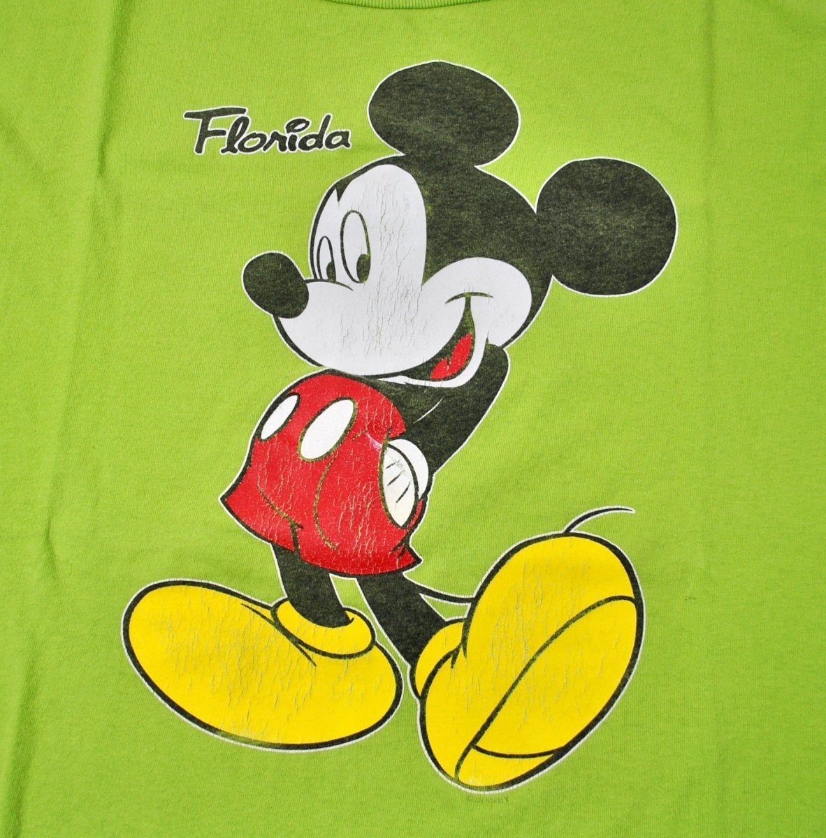 1990s - Disney: Mickey Mouse Florida Unisex T-Shirt - XL - T-Shirts - ThrowbackBuys -Yesterday's Attic