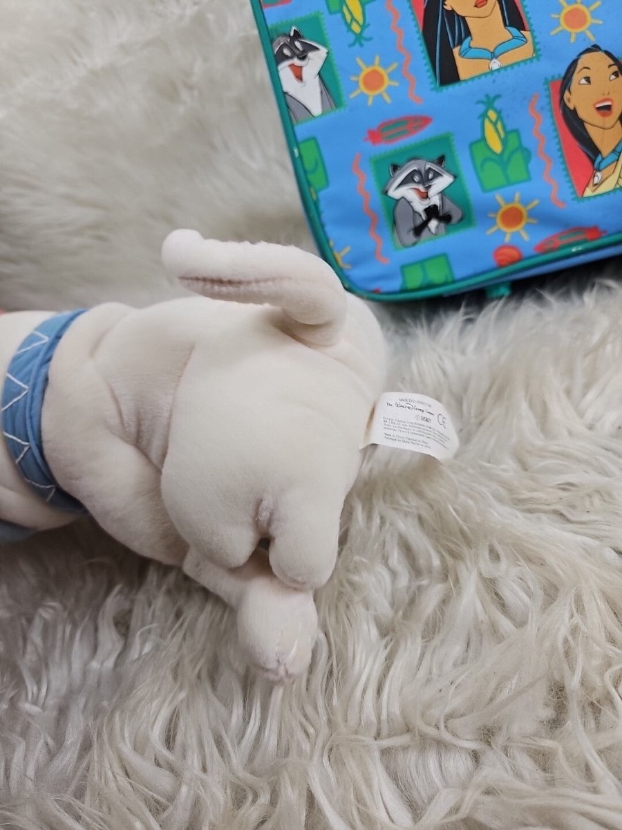 1990s - Disney Pocahontas Bundle: Suitcase, Plush, and Working Music Box - Plushies - ThrowbackBuys - The Thrifty Gypsyy Shop