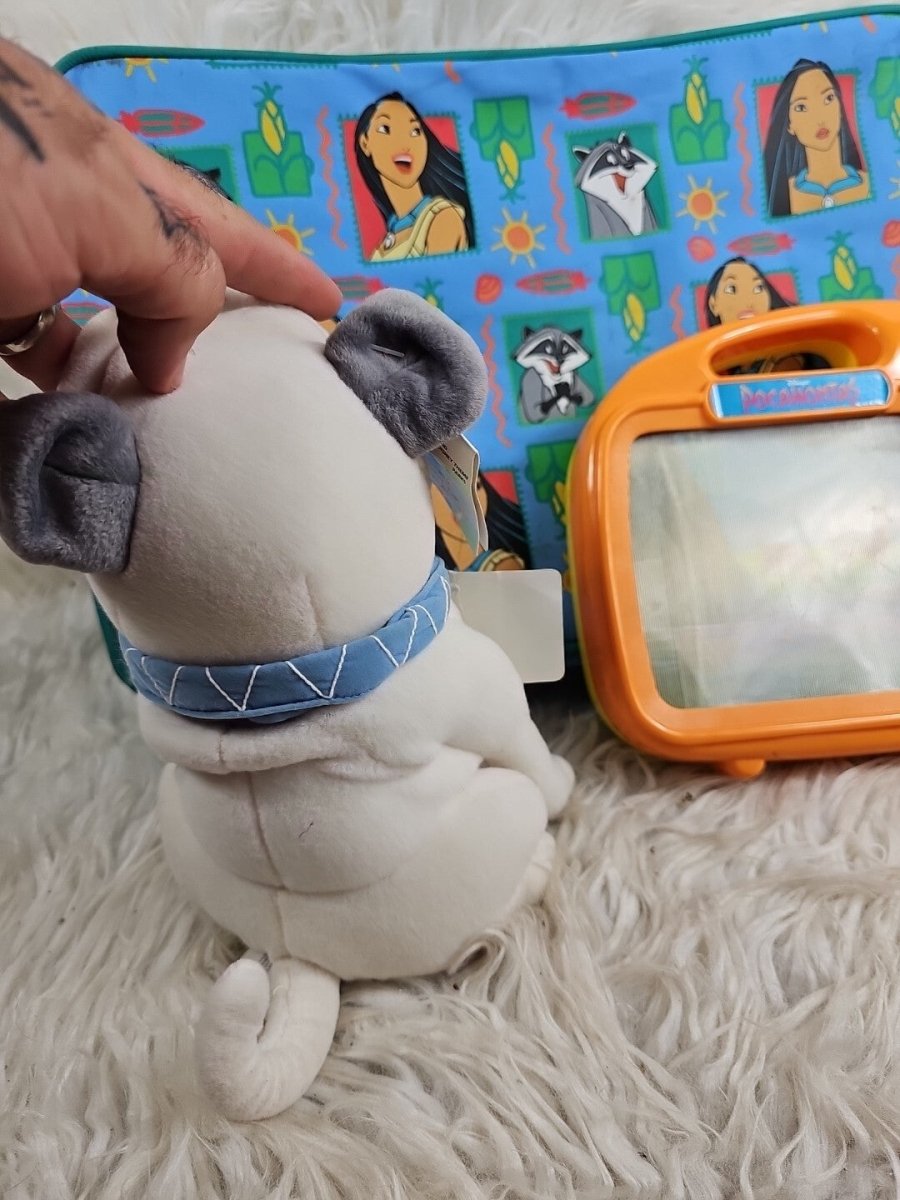 1990s - Disney Pocahontas Bundle: Suitcase, Plush, and Working Music Box - Plushies - ThrowbackBuys - The Thrifty Gypsyy Shop