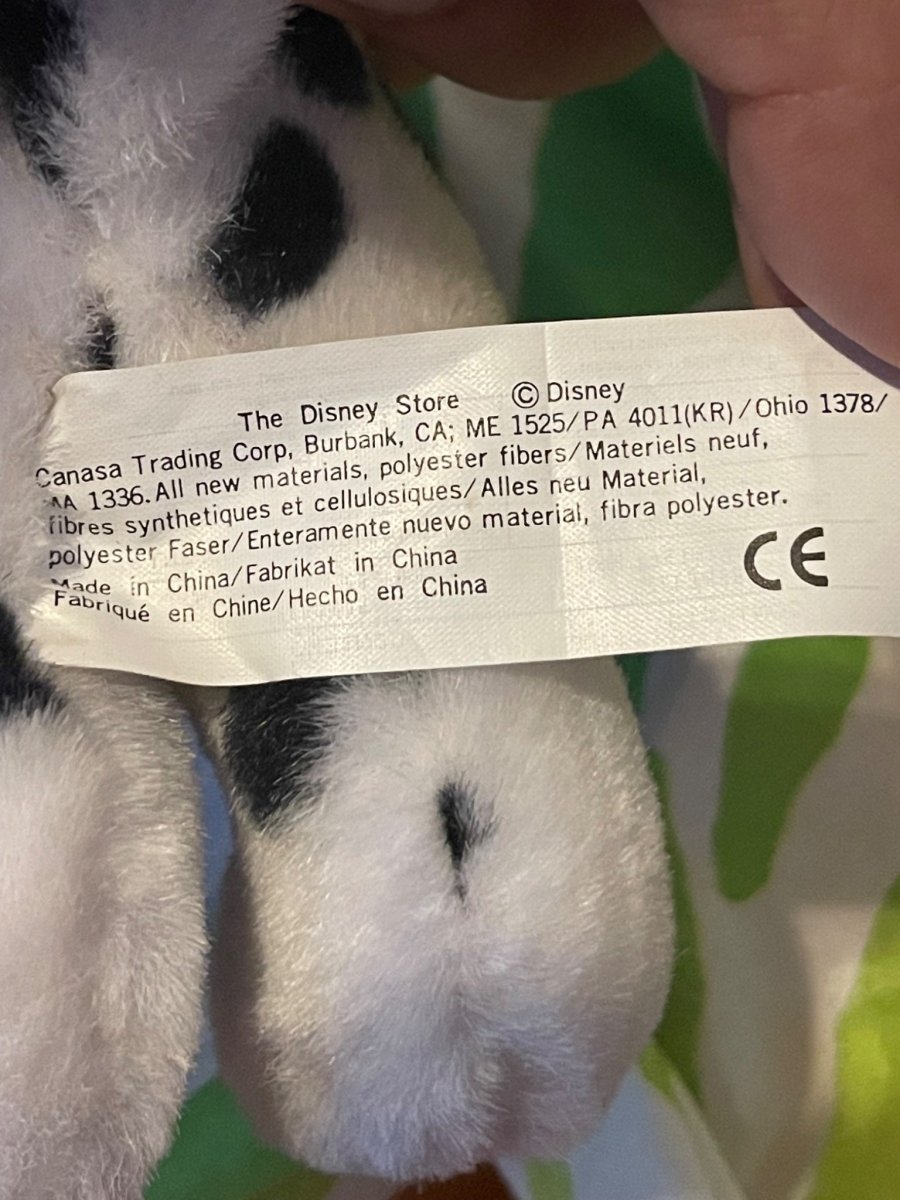 1990's Disney's 101 Dalmatians 7" Puppy Stuffed Animal Plush - Plushies - ThrowbackBuys - Furby Queen