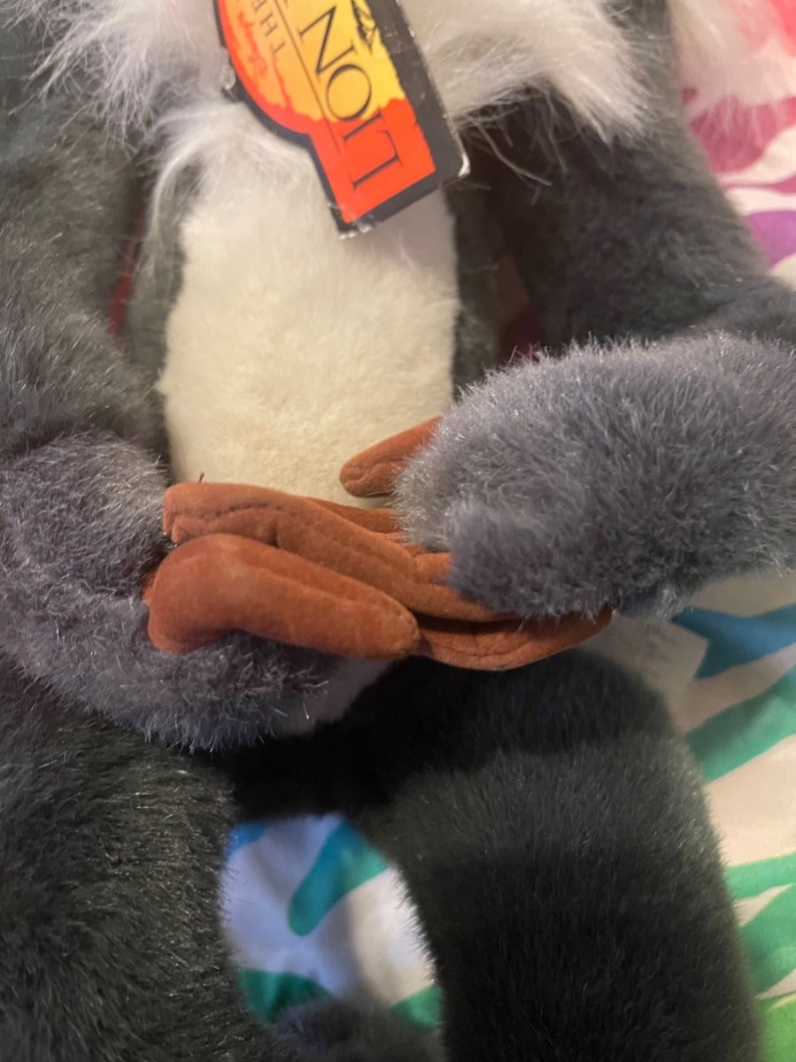 1990's Disney's The Lion King Rafiki Plush 19" w/Tags - Plushies - ThrowbackBuys - Furby Queen