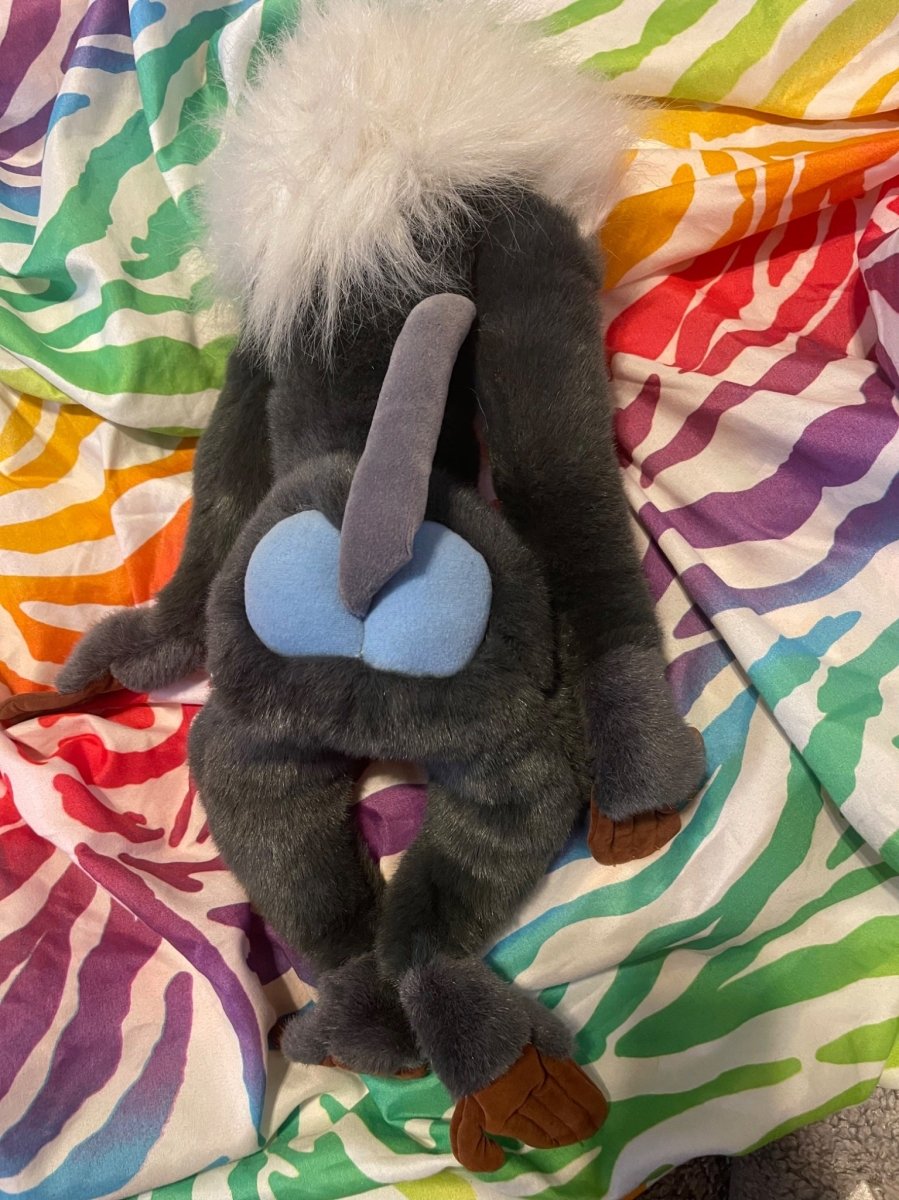 1990's Disney's The Lion King Rafiki Plush 19" w/Tags - Plushies - ThrowbackBuys - Furby Queen