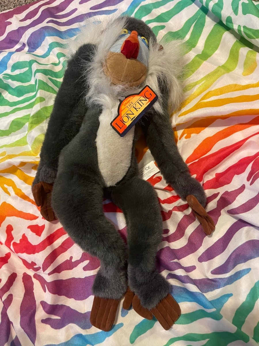 1990's Disney's The Lion King Rafiki Plush 19" w/Tags - Plushies - ThrowbackBuys - Furby Queen