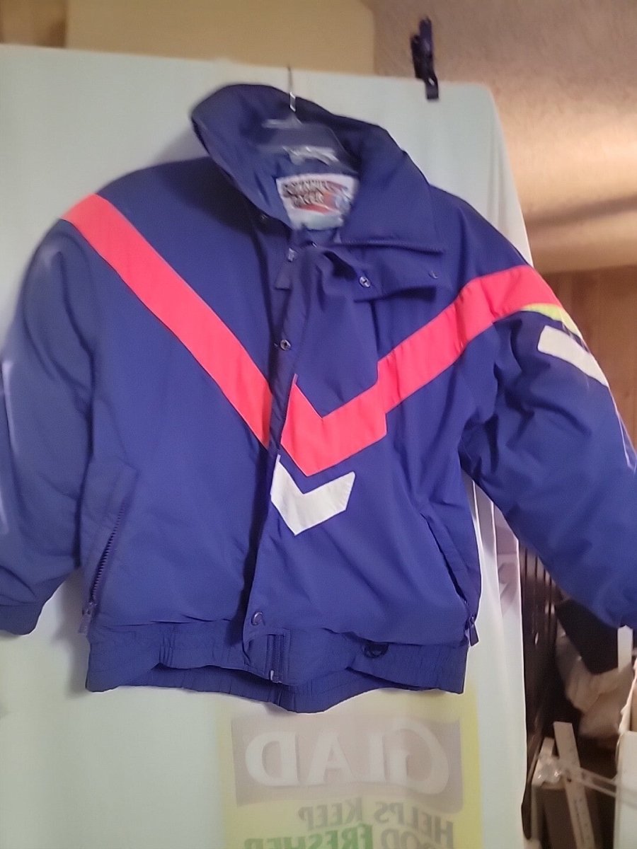 1990s – Downhill Racer: Purple Snow Ski Jacket – Size Small - Jackets - ThrowbackBuys - Amanda's Awesome Finds