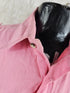 1990s - Flying Scottsman Polo Shirt Mens Size Large Pink USA Made Duck Mallard - Shirts - ThrowbackBuys - The Thrifty Gypsyy Shop