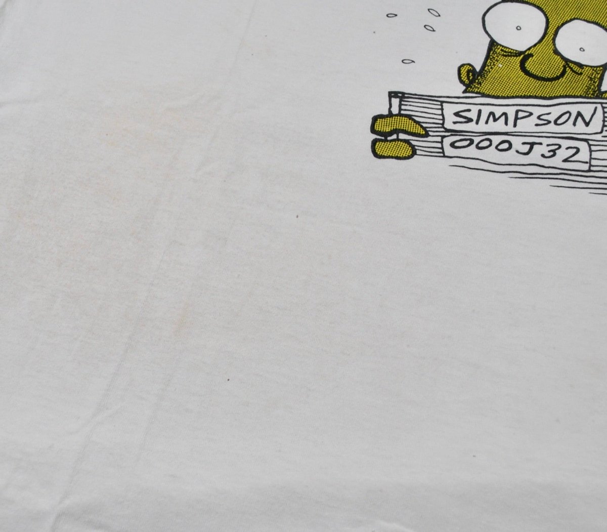 1990s - Fox: Bart Simpson OJ Simpson Shirt - XL - T-Shirts - ThrowbackBuys -Yesterday's Attic