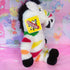 1990s Fruit Stripe Gum Zebra Plush - Yipes Plushie NWT - Collectible Toys - ThrowbackBuys - Starbunnyvintage