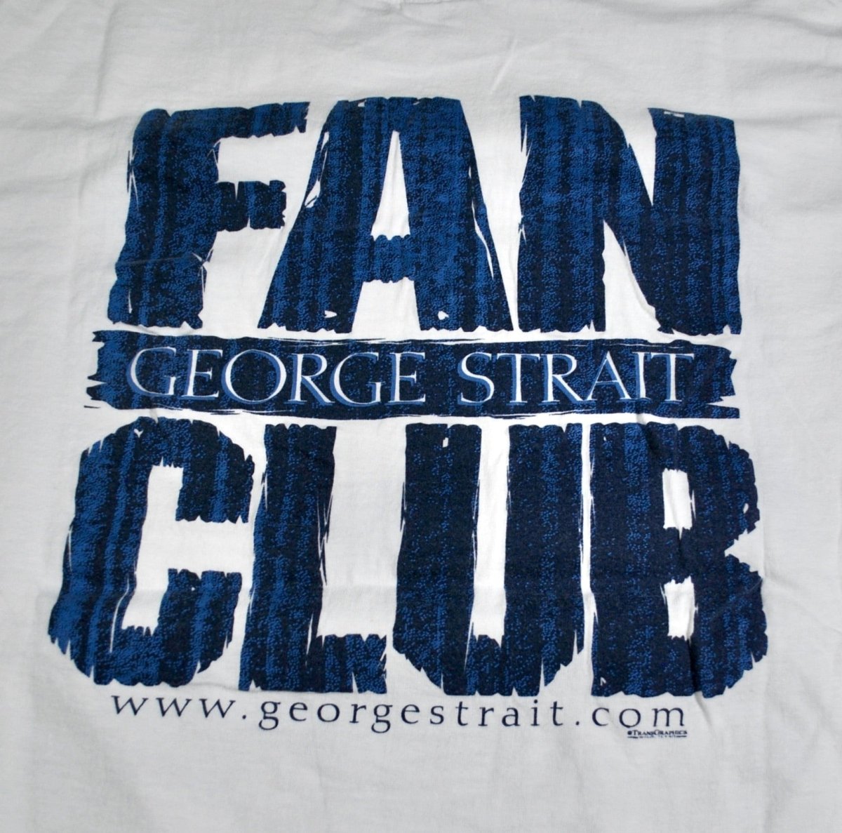 1990s - George Strait Fan Club Shirt - Medium - T-Shirts - ThrowbackBuys -Yesterday's Attic