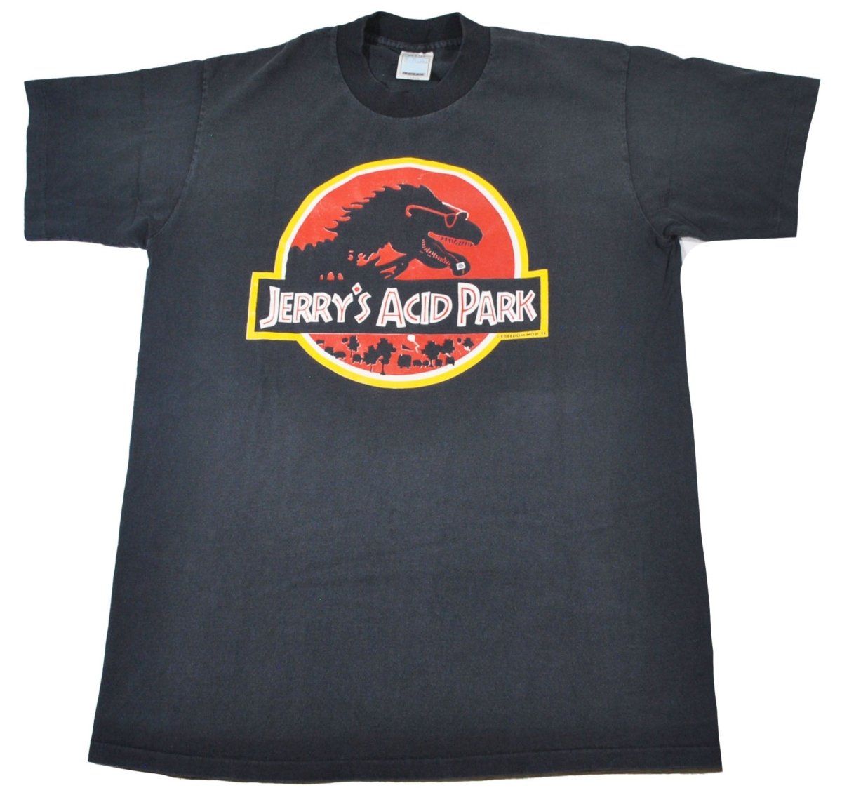 1990s - Grateful Dead: Jerry's Acid Park Jurassic Park T-Shirt - Large - T-Shirts - ThrowbackBuys -Yesterday's Attic
