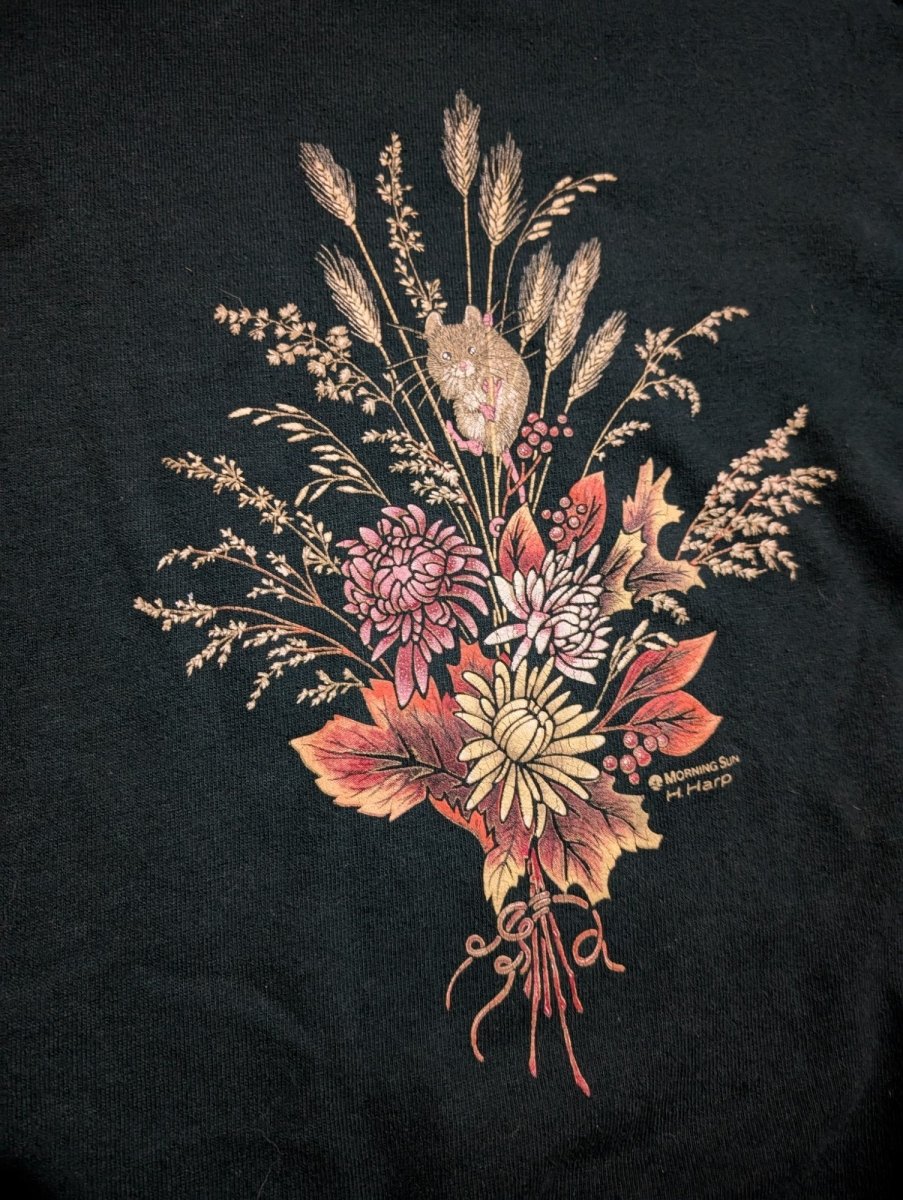 1990s Green Morning Sun Sweatshirt - Sweatshirts - ThrowbackBuys - Shiznit