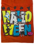 1990s 'Happy Halloween' Painted Canvas Treat Bag - Bag - ThrowbackBuys -Shiznit