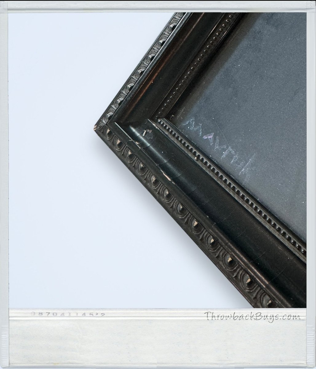 1990s - Hulis Mavruk's African American Collection: Malcom X Framed Painting 25" x 20.5" - RARE - Artwork - ThrowbackBuys - ThrowbackBuys