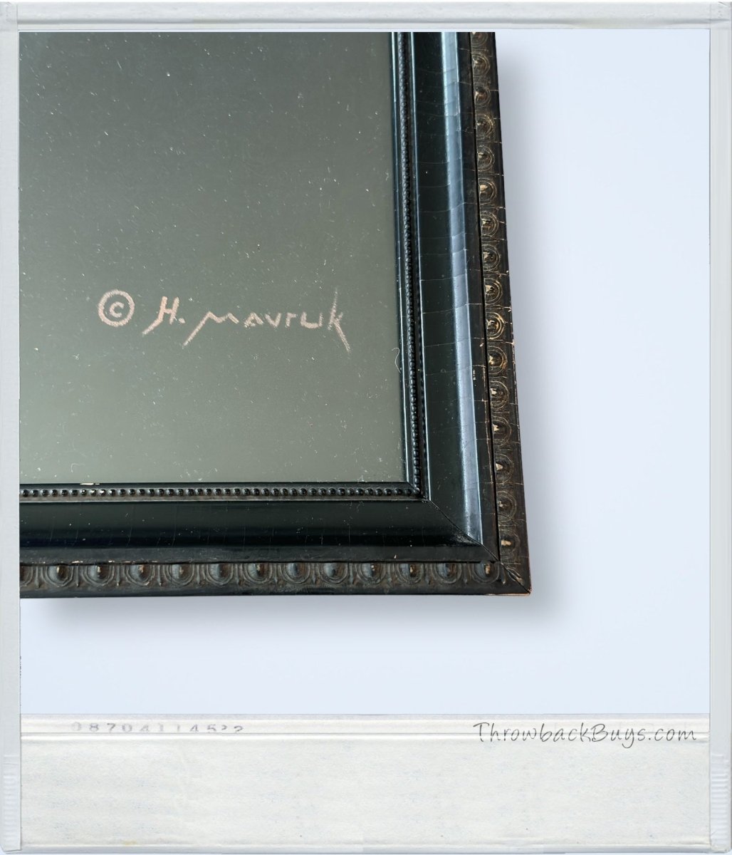 1990s - Hulis Mavruk's African American Collection: Martin Luther King Jr. Framed Lithograph Painting 25" x 19" - RARE - Artwork - ThrowbackBuys - ThrowbackBuys