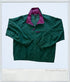 1990s - Lands End Women's Green & Purple Nylon Windbreaker - Jackets - ThrowbackBuys - ThrowbackBuys
