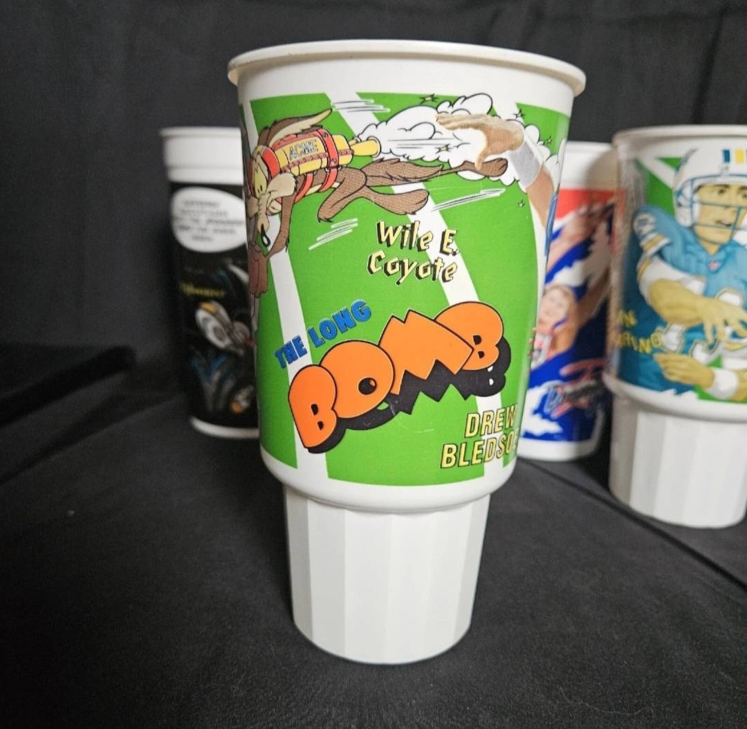 1990's Mcdonalds Dream Team 2 and Looney Tunes Plays Collector Cups - Collectible Cups - ThrowbackBuys - Cloy's Creativity