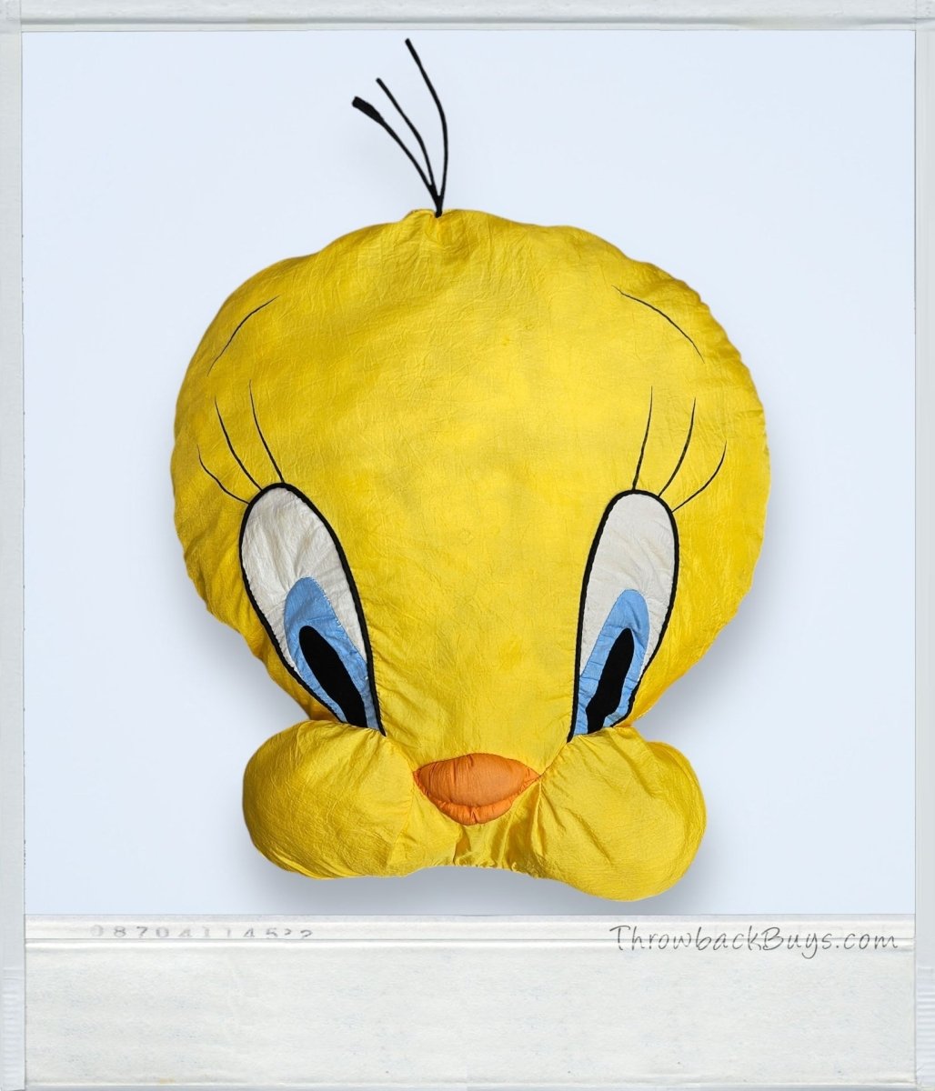 1990s - Nylon Giant Tweety Bird Pillow - Pillow - ThrowbackBuys - DollSauceVintage