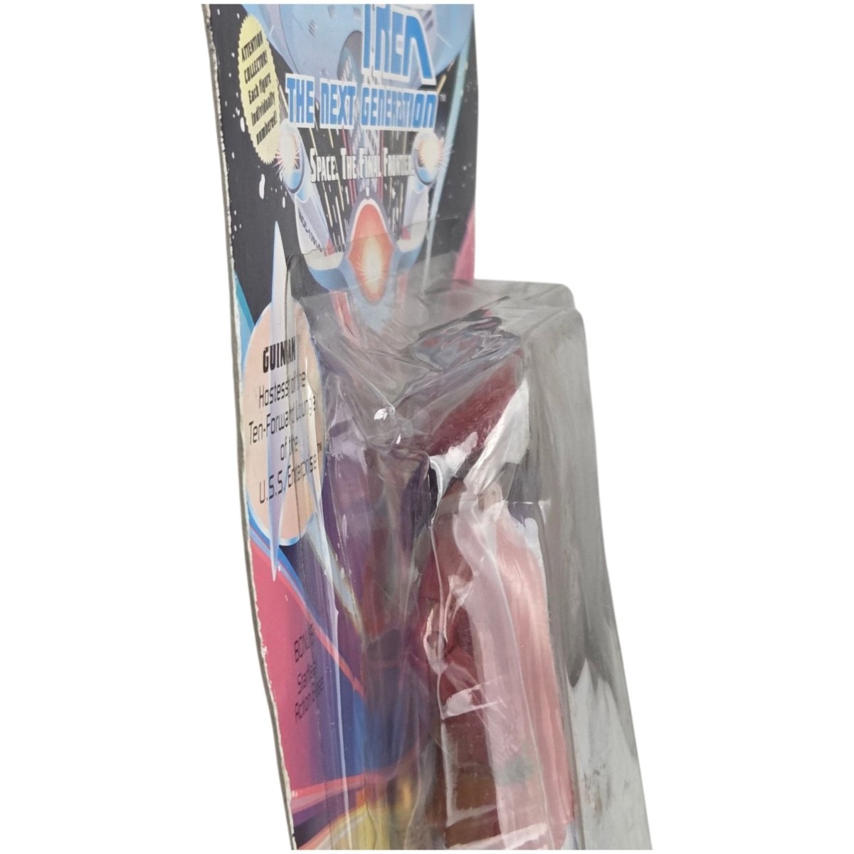 1990s - Playmates: Star Trek Guinan, Dr. Beverly Crusher & Lt. Thomas Riker Figures - Lot of 3 - SEALED - Action Figures & Collectibles - ThrowbackBuys - A N E 1 Stop Shop