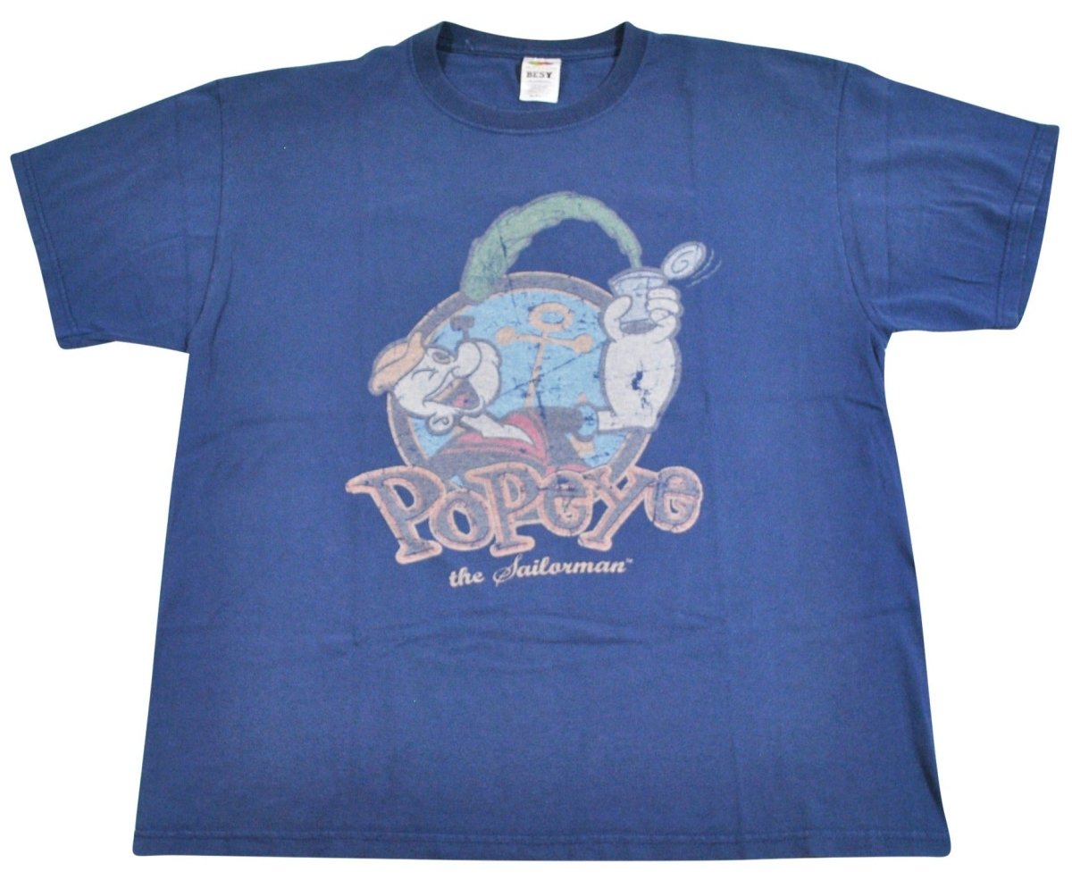 1990s - Popeye: T-Shirt - XL - T-Shirts - ThrowbackBuys -Yesterday's Attic