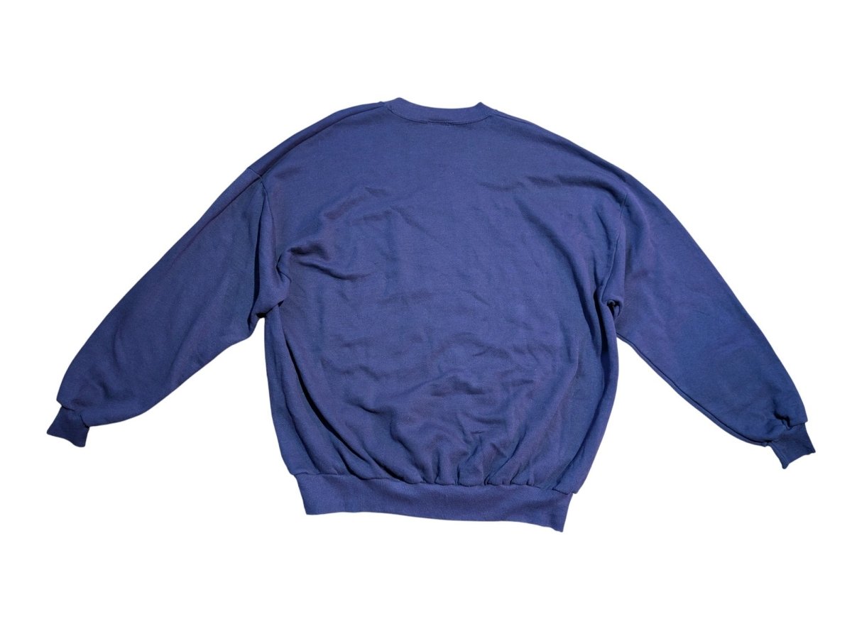 1990s Purple Ghost Pumpkin Patch Sweater - Sweaters - ThrowbackBuys - Shiznit