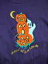 1990s Purple Ghost Pumpkin Patch Sweater - Sweaters - ThrowbackBuys - Shiznit