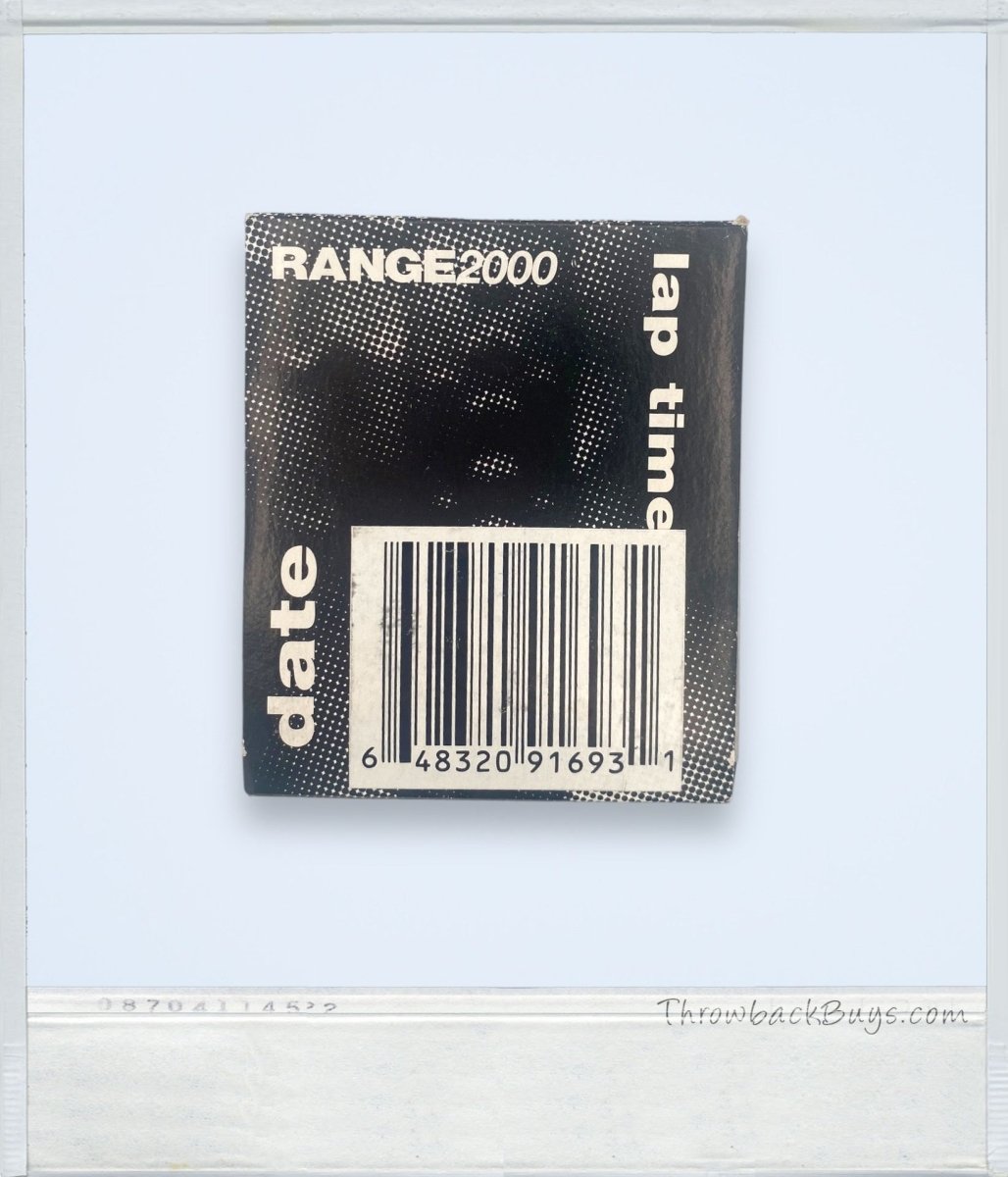 1990s - Range 2000 Black Digital Water Resistant Watch Men's - Watches - ThrowbackBuys - ThrowbackBuys