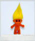 1990s - Russ Troll Doll Glo Trolls with Yellow Hair & Orange Body RARE - Collectible Toys - ThrowbackBuys - ThrowbackBuys
