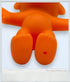 1990s - Russ Troll Doll Glo Trolls with Yellow Hair & Orange Body RARE - Collectible Toys - ThrowbackBuys - ThrowbackBuys