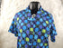 1990s - Silk Checkered Blouse Size S - M Blue Purple Green Colorblock Squares - Shirts - ThrowbackBuys - The Thrifty Gypsyy Shop