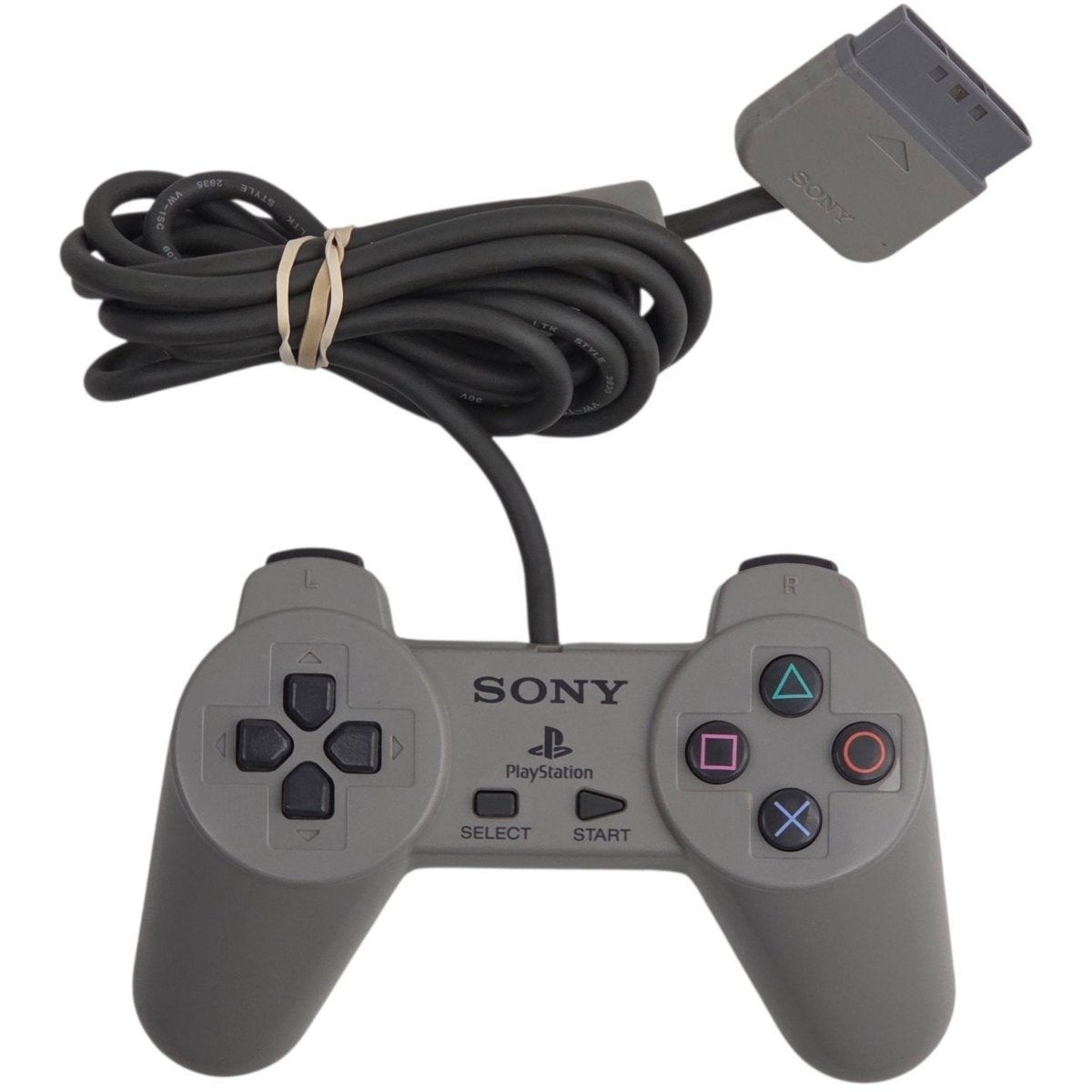 1990s - Sony PlayStation 1 OEM Controllers (SCPH - 1080) - Lot of 2 - Video Game Accessories - ThrowbackBuys - A N E 1 Stop Shop