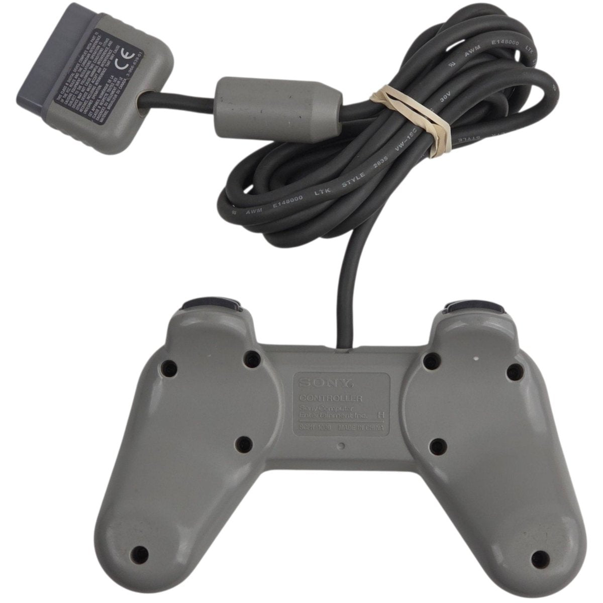 1990s - Sony PlayStation 1 OEM Controllers (SCPH - 1080) - Lot of 2 - Video Game Accessories - ThrowbackBuys - A N E 1 Stop Shop