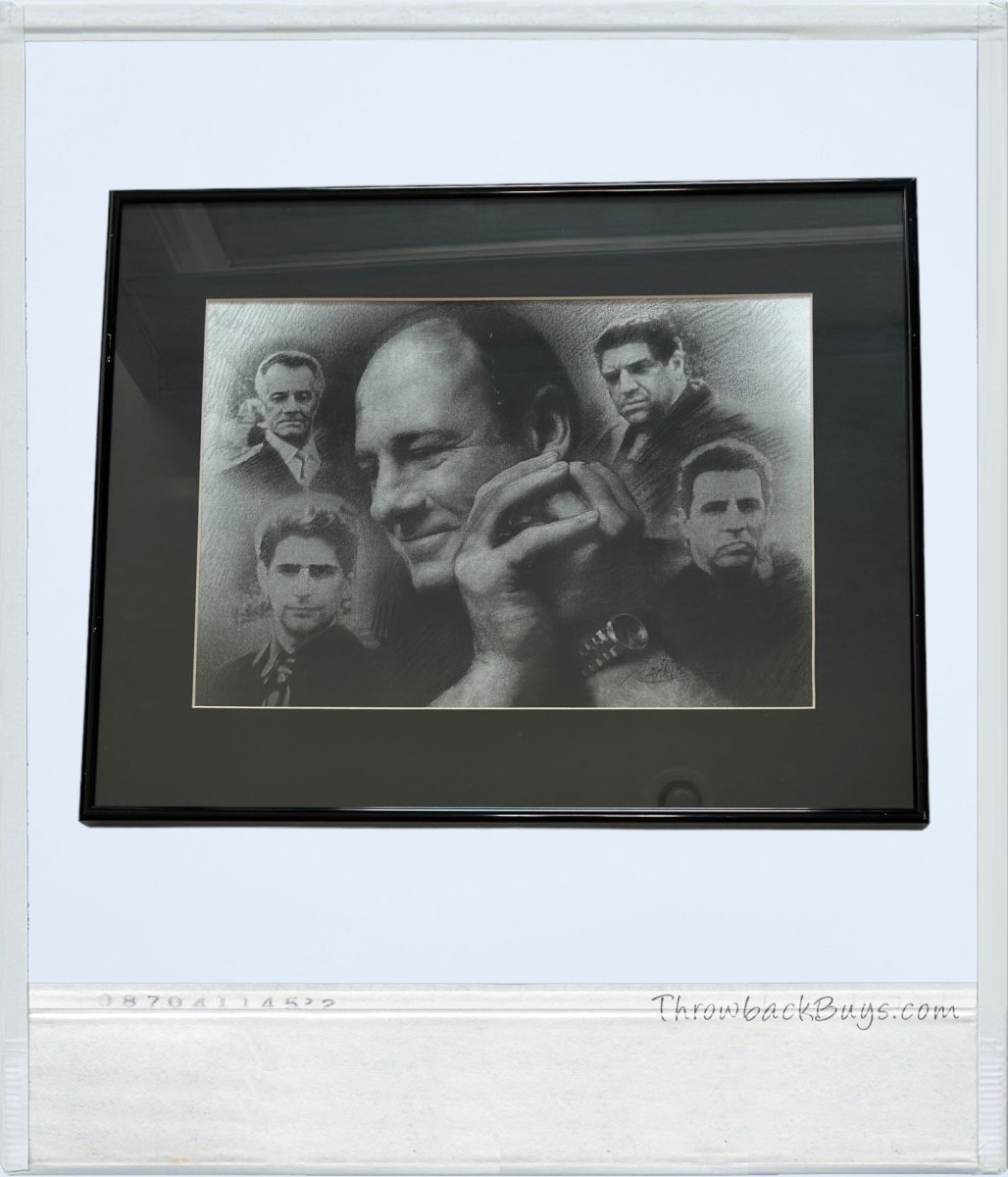 1990s - Sopranos Framed Poster - Posters - ThrowbackBuys - ThrowbackBuys