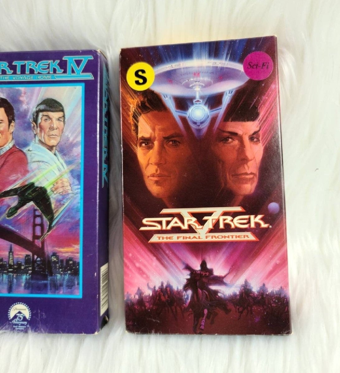 1990s - STAR TREK Universe Bundle Set Behind The Scenes Newfield Binder - VHS - ThrowbackBuys - The Thrifty Gypsyy Shop