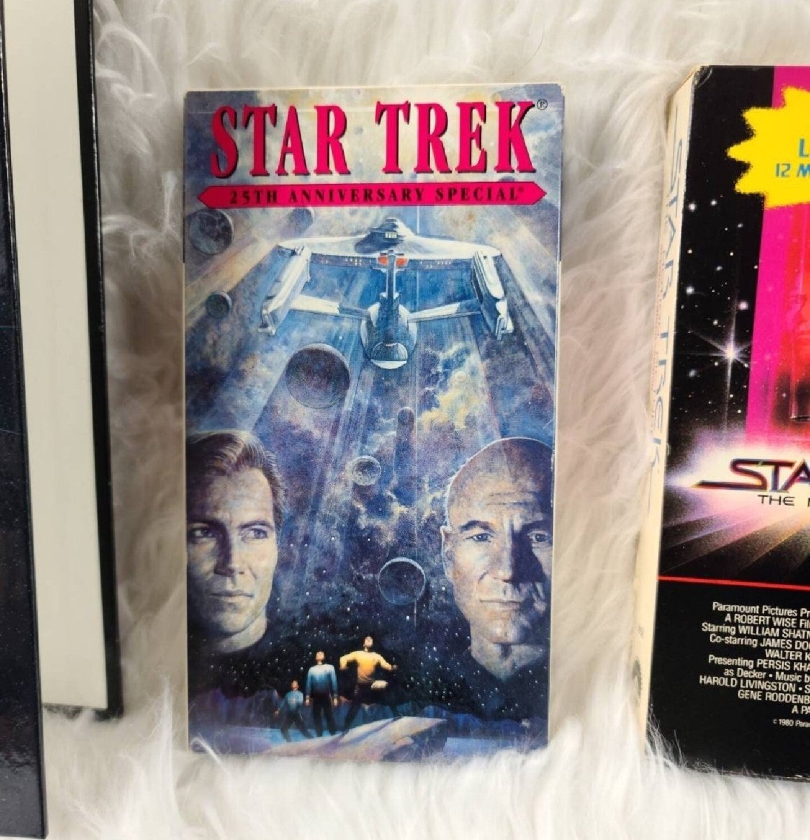 1990s - STAR TREK Universe Bundle Set Behind The Scenes Newfield Binder - VHS - ThrowbackBuys - The Thrifty Gypsyy Shop