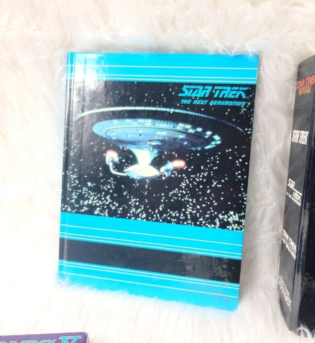 1990s - STAR TREK Universe Bundle Set Behind The Scenes Newfield Binder - VHS - ThrowbackBuys - The Thrifty Gypsyy Shop
