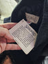 1990s - Steer Brand Tiger Varsity Jacket, Medium Black - Jackets - ThrowbackBuys - The Thrifty Gypsyy Shop